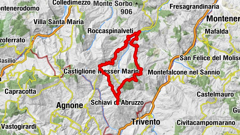 Castiglione Messer Marino - Palucci - Padulo - Schiavi di Abruzzo