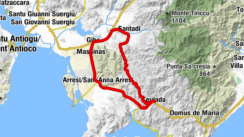 Teulada - Arresi/Sant'Anna Arresi - Lavori in corso