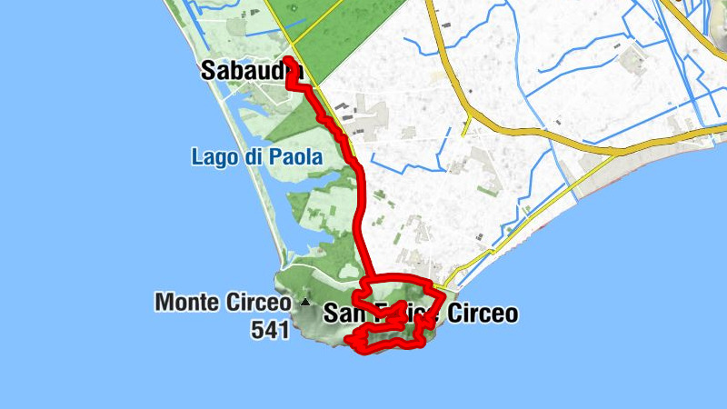 Sabaudia - Nostra Signora di Fatima - Santa Maria della Pietà - Monte Circello