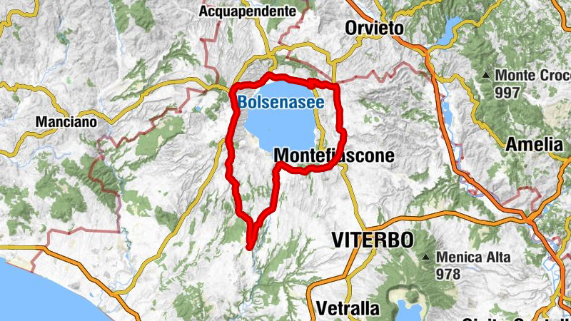 Tuscania - Monte d'Oro - La Montagna - Poggio della Vaccareccia