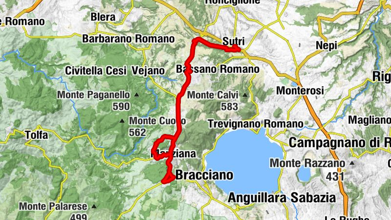 Sutri - San Giuseppe - La Tavernetta - Santa Maria Assunta in Cielo