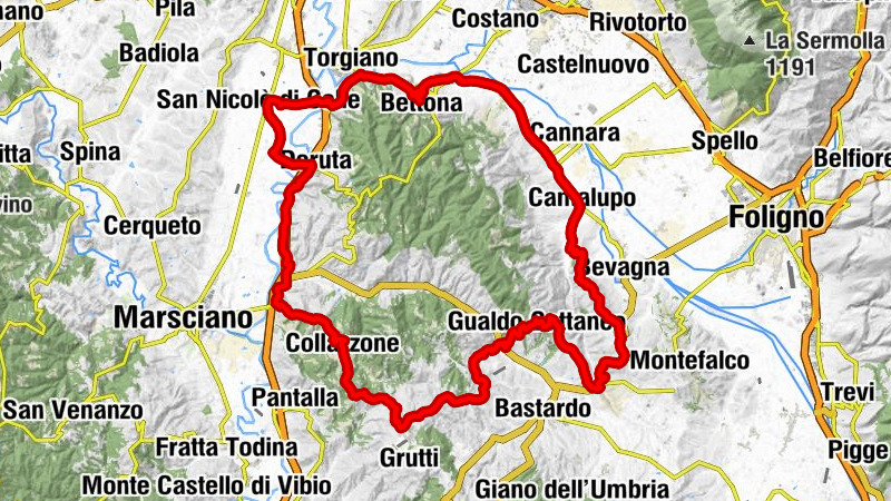 Deruta - Viale - Fornaci - San Lorenzo