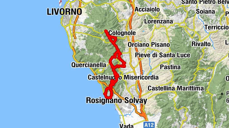 Gabbro - Poggio il Tedesco - Poggio Scandanibbio - Poggio Dorcino