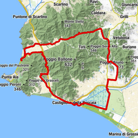 Castiglione della Pescaia - Chiesa della Madonna del Rosario - Cappella di Santa Rita - Il Salto della Capriola