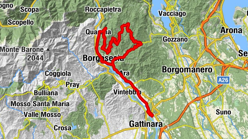 Romagnano Sesia - Chiesa della Madonna del Popolo - La Breccia
