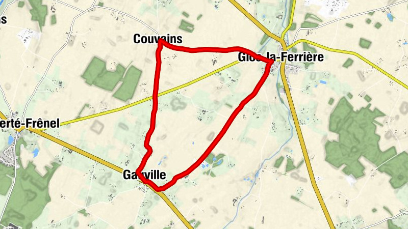 Gauville - Église Saint-Aubin - Église Saint-Aignan - Glos-la-Ferrière