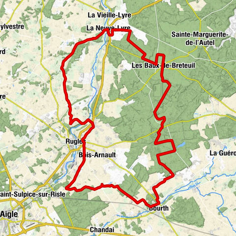 Chéronvilliers - Les Martins - Les Baux-de-Breteuil - Église Saint-Pierre