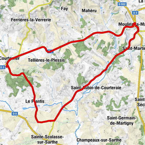 Courtomer - Église Notre-Dame - Église Saint-Agnan - Église Saint-Nicolas