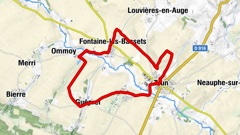 Trun - Fontaine-les-Bassets - Le Hameau - Guêprei
