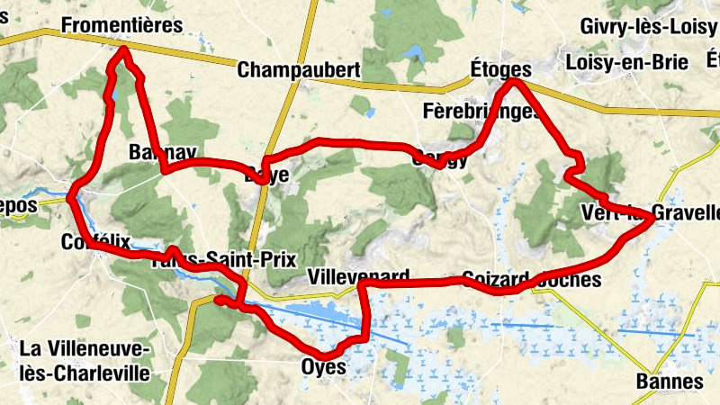 Église Saint-Prix - Église Saint-Pierre-et-Saint-Paul - Église Saint-Nicolas - Église Saint-Memmie