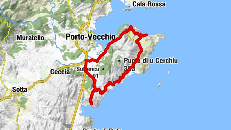 Santa Giulia - Bocca del'Oro - Asciajo - Foce Incesa