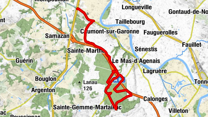 Pont des Sables - l'escale - Le Farniente Fourquais - Fourques-sur-Garonne