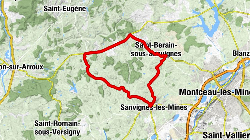 Lla Guillemette - Sanvignes-les-Mines - Le Bourg - Église Saint-Symphorien