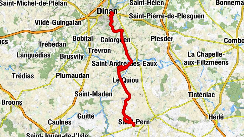 La Ville Oger - Église Saint-Patern - Église Saints-Jacques-et-Philippe - Ancienne église de Saint-André des Eaux