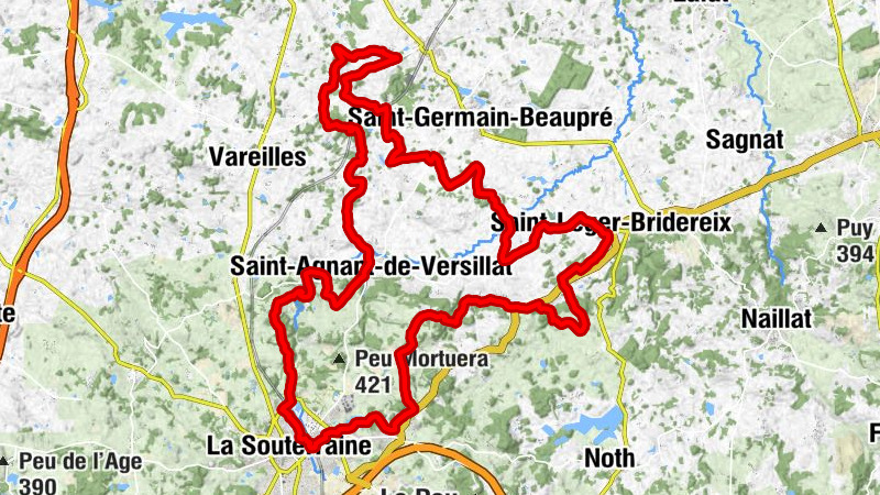 La Souterraine - Peu de Châtelus - Église Saint-Agnan