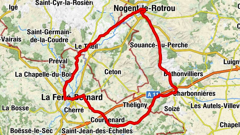 La Ferté-Bernard - Église Saint-Hilaire - Église Notre-Dame - Église Saint-Martin-de-Tours