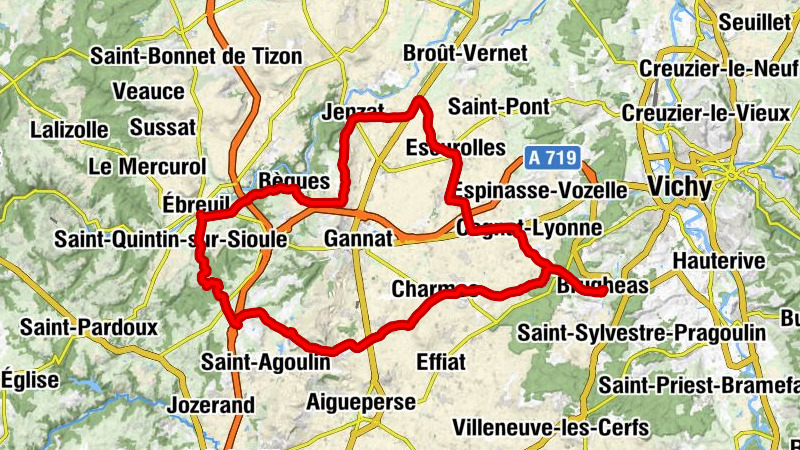 Église Saint-Martin - Église Saint-Symphorien - Église Saint-Saturnin - Église Saint-Barthélémy