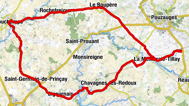 La Bujaudière - La Meilleraie-Tillay - Église Saint-Martin - Temple Église Réformée de France