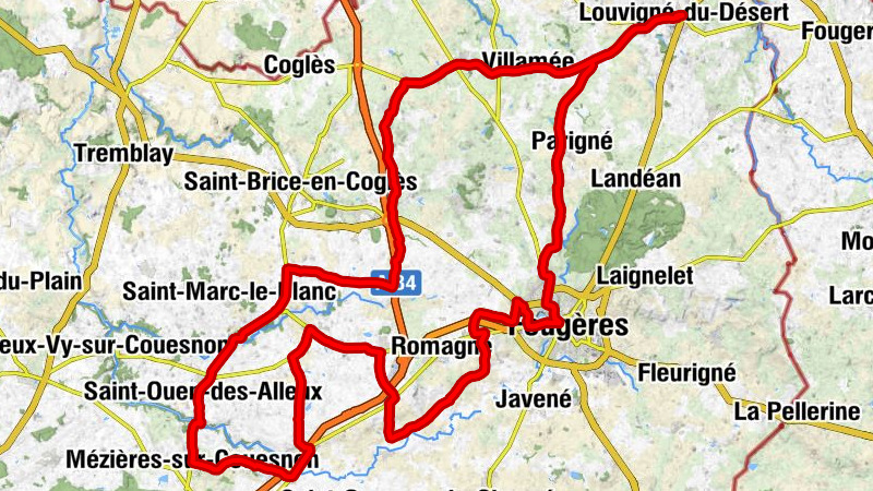 Louvigné-du-Désert - Église Saint-Martin - Église Saint-Ouen