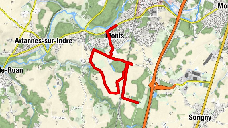 Tourgis Philippe Marc Didier - Prairie des Rentes - Monts - Les Varennes de Beaumer