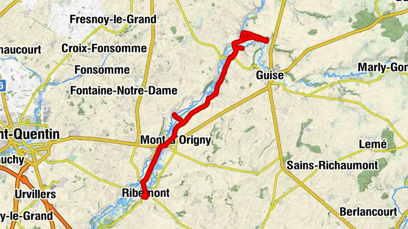 Ribemont - La Bonne Franquette - Église Saint-Quentin - Église Saint-Germain