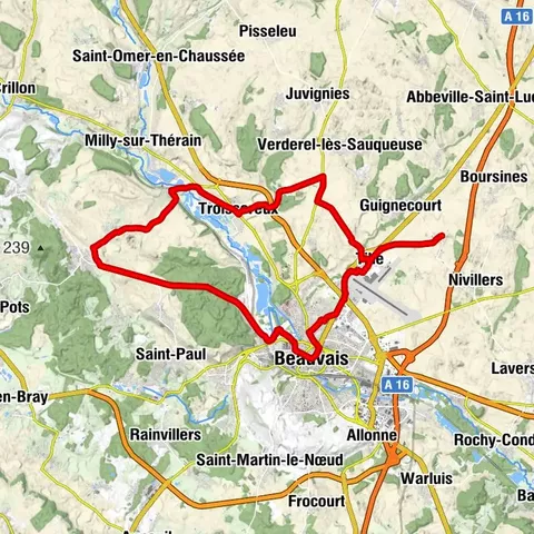 Bonlier - Église Saint-Étienne - Église Saint-Just - Chapelle de la Vierge