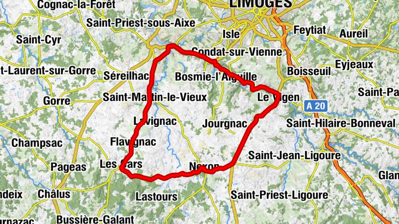 Église Notre-Dame - Église de la Nativité-de-la-Très-Sainte-Vierge - Église Saint-Mathurin - Abbatiale Saint-Pierre et Saint-Paul