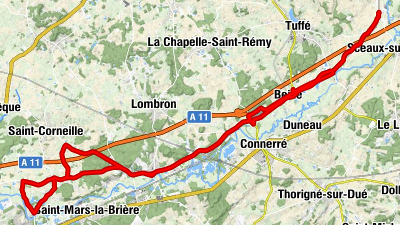 Sceaux - Boëssé - Église Saint-Maurice - Église Saint-Jacques - Église Saint-Gilles