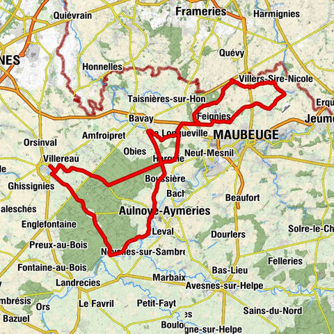 Le Quesnoy - Le Mormal - Église Sainte-Aldegonde - Église Saint-Martin