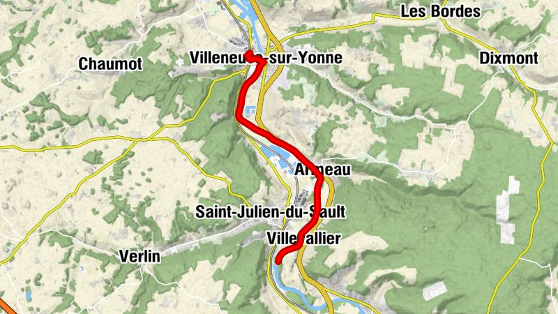 Villeneuve-sur-Yonne - Le Petit Port - Le Lisbonne