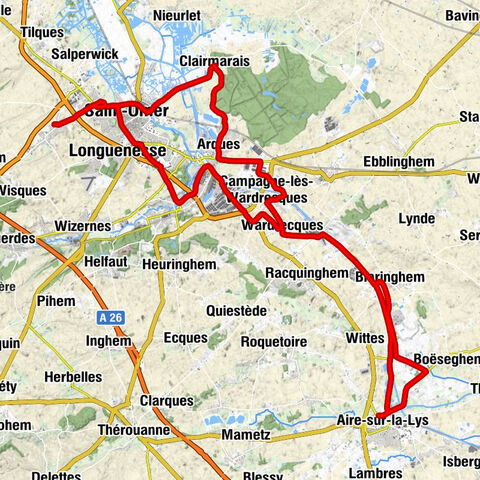 Saint-Martin-au-Laërt - Église Saint-Bernard - Église Saint-Martin