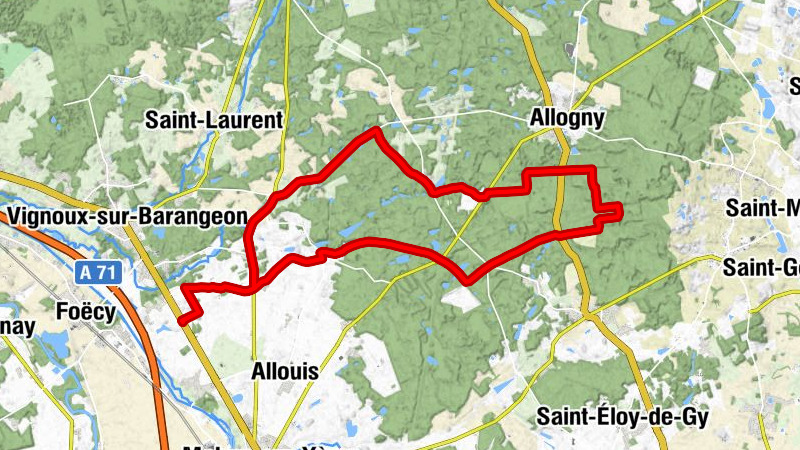Allouis - Sardonnet - Bréand - Boursac