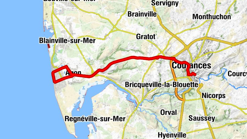 Coutances - La Boudière - Église Saint-Evroult