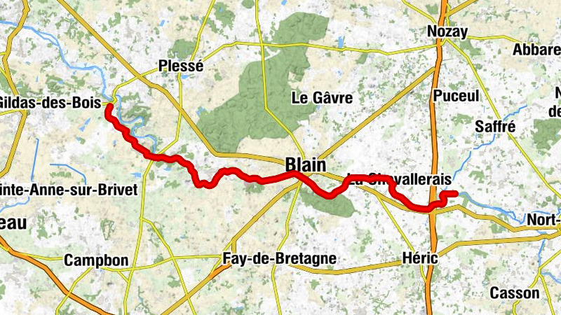 Guenrouet - Les Fourneaux - La Croix Barel - Blain