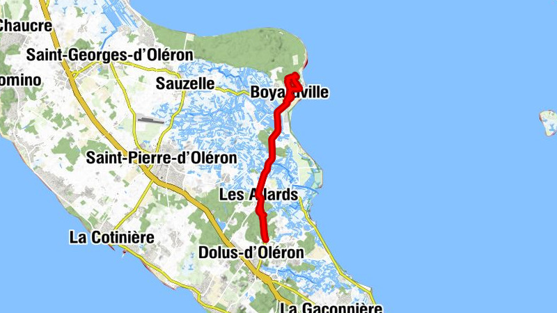Saint-Georges-d'Oléron - Boyardville - La Vieille Perrotine - Les Sables