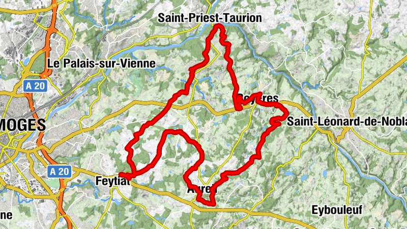 Le Puy Marot - Les Biards - Le Teix - Feytiat