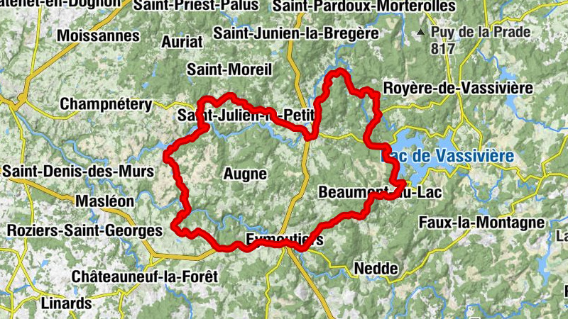 Eymoutiers - Puy Clos - Église de l'Ordination de Saint-Martin