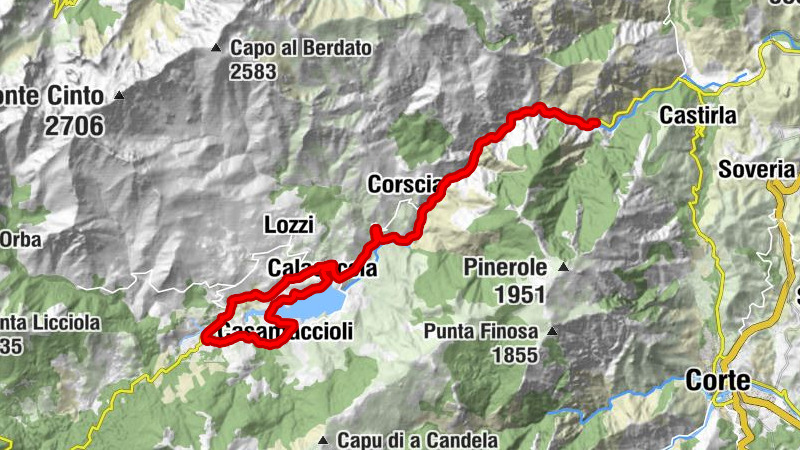 Corscia - Chapelle Saint-Jean et Sainte-Lucie - Chapelle San Ghjacintu - Église Notre-Dame de la Santa-a-Stella