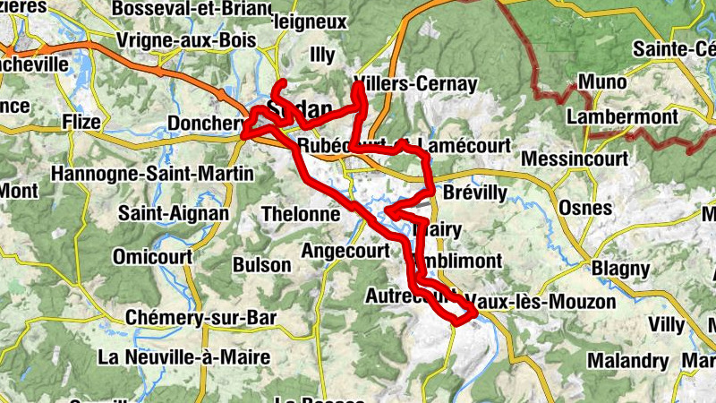 Floing - Église Saint-Barthélemy - Abbatiale Notre-Dame - Église Sainte-Geneviève