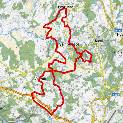 Beauvalet - La Bouteille - Mas Doumy - Église Saint-Léger