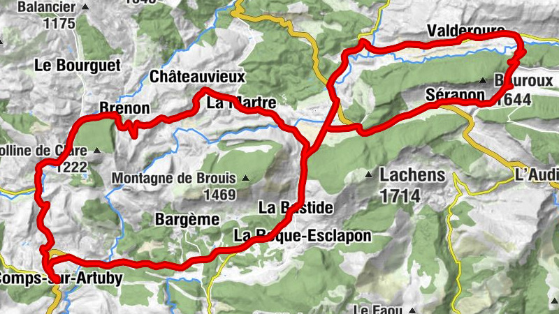 Auberge du Baou Roux - Église Saint-Étienne - Caille - Église Saint-Roch