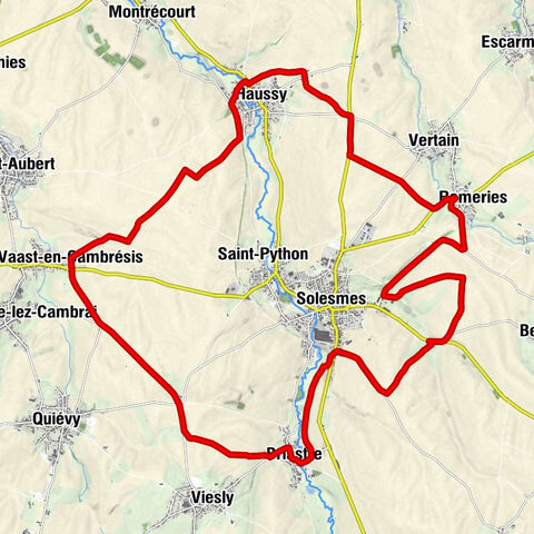 Romeries - Chapelle du Sacré-Coeur - Briastre - Église Saint-Humbert