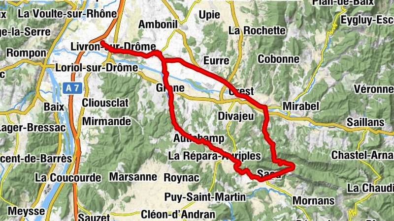 Livron - Église du Sacré-Cœur - Église Notre-Dame - Col de Lunel