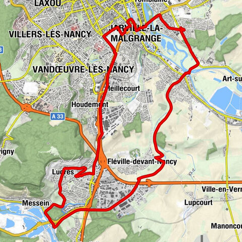 Laneuveville-devant-Nancy - Église Saint-Epvre - Église Saint-François-d'Assise - Jarville-la-Malgrange