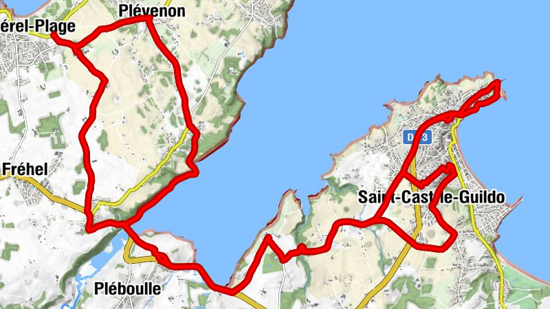 La Ville Oie - Église Saint-Cast - Chapelle Saint-Germain - Église Saint-Pierre