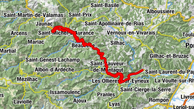 Le Touristique - Chez Jean-Pierre - Chapelle Saint-Régis - Temple du Cheylard