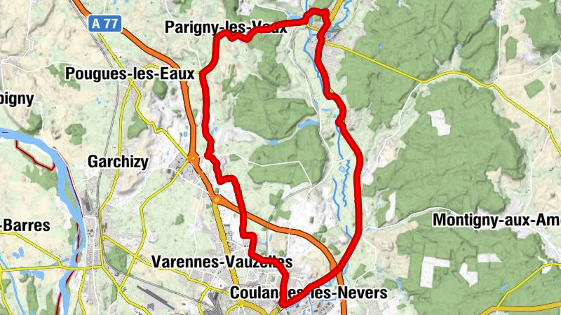 Parigny-les-Vaux - Hotel-Restaurant Le Commerce - Église Saint-Théodore - Coulanges-lès-Nevers