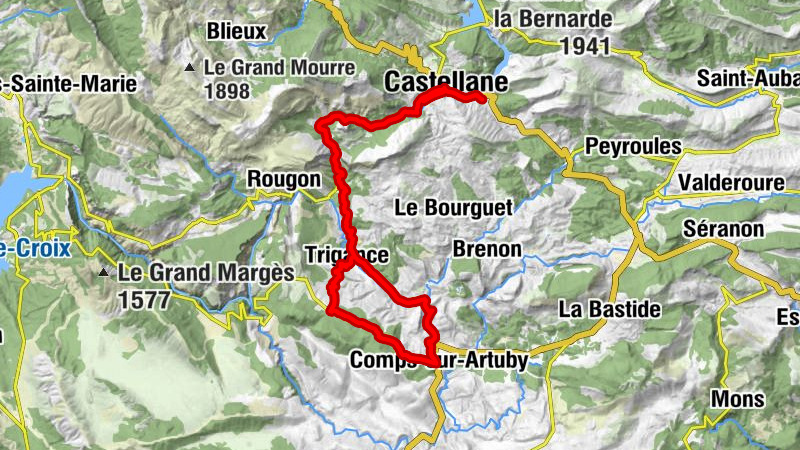 La Lagne - L'Escapade - Collet d'Ampon - Église Saint-Pierre