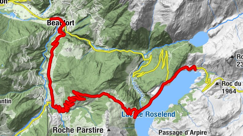 La Glirettaz - Église Saint-Maxime-de-Riez - Église Saint-Jean-Baptiste - Chapelle de Roselend