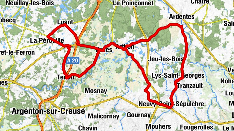 Neuvy-Saint-Sépulchre - L'Hôpital - Église Saint-Martin - Église Saint-Germain